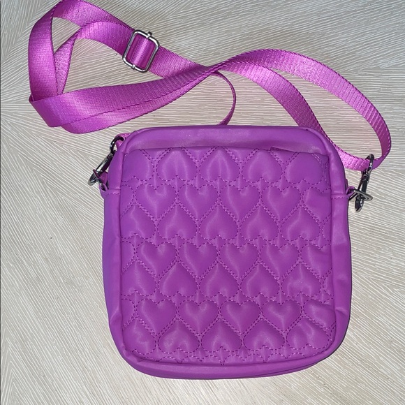 IHKWIP Quilted Purple Crossbody Bag - Picture 3 of 6
